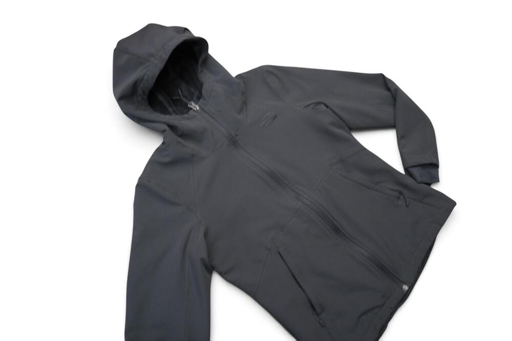 The North Face Jacket Womens Small Gray Snowwall Softshell Hooded Fleece Lined